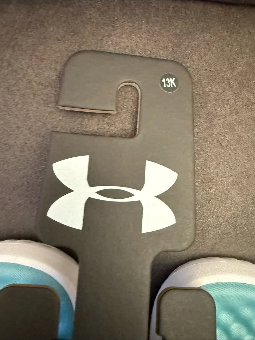 Under Armour Kids' Aqua Blue Slide Sandals